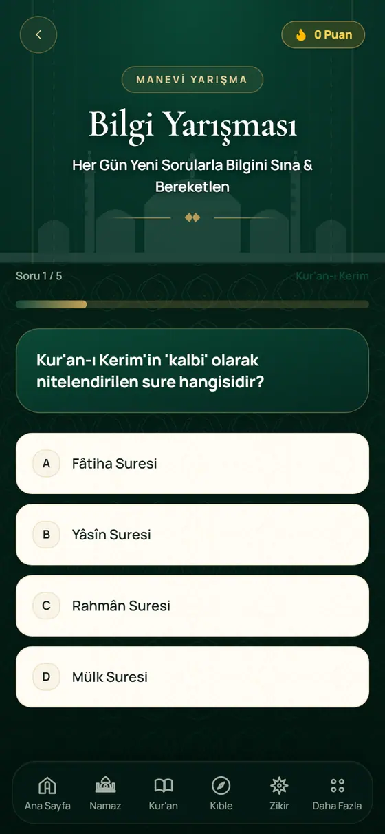 مسابقة المعرفة ekranı