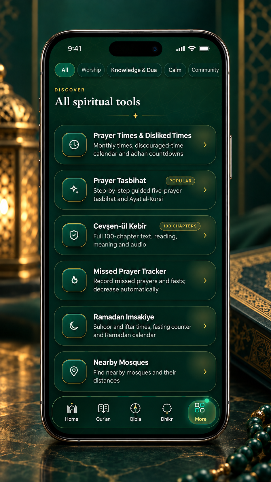 Discover spiritual tools